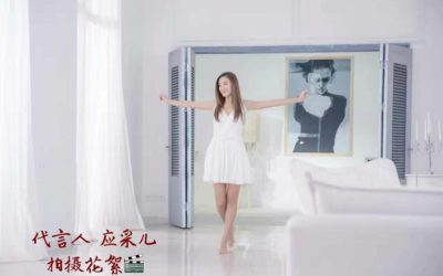 微女神洗发水代言人应采儿广告拍摄花絮