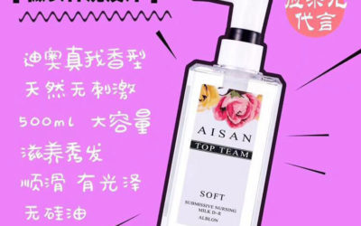 法国微女神洗发液与护发素